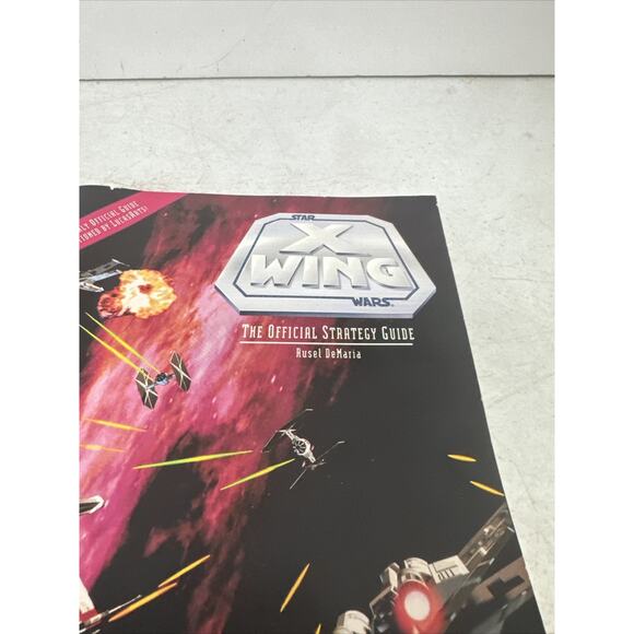 Star Wars X-Wing Prima Offical Strategy Guide ONLY Computer PC 1993 RARE - Picture 4 of 9